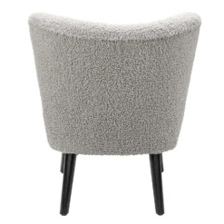Sean Boucle Occasional Chair - Grey -Furniture Haven Shop 13222760 1924920057680043