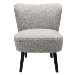 Sean Boucle Occasional Chair - Grey -Furniture Haven Shop 13222760 9194920057636336