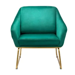 Evelyn Metal Frame Chair - Emerald -Furniture Haven Shop 13222772 1384932955562277
