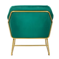 Evelyn Metal Frame Chair - Emerald -Furniture Haven Shop 13222772 2134932955599840