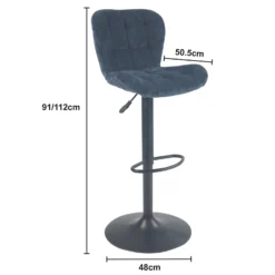 Sahara Height Adjustable Bar Stool -Furniture Haven Shop 13223765 1344927306688193