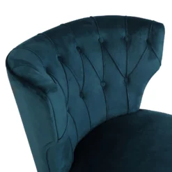 Sadie Velvet Accent Chair - Aegean Blue -Furniture Haven Shop 13223769 1294958840720553