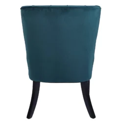 Sadie Velvet Accent Chair - Aegean Blue -Furniture Haven Shop 13223769 1564958840691306