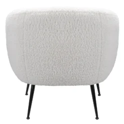Tori Boucle Tub Chair - White -Furniture Haven Shop 13224150 1774919264544705