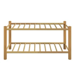 Living Elements 2 Tier Bamboo Shoe Rack -Furniture Haven Shop 13231129 6074929069075159