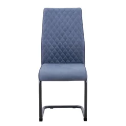 Skelby Cantilever Dining Chairs - Set Of 2 - Denim Blue 10 Skelby Cantilever Dining Chairs - Set Of 2 - Denim Blue -Furniture Haven Shop 13244356 6004947968045115