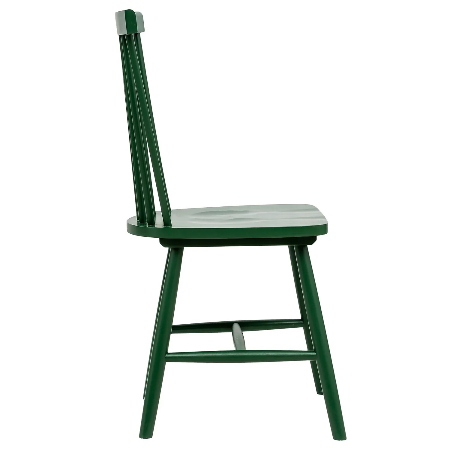 The Spindle Chair - Set Of 2 - Forest Green 7 The Spindle Chair - Set Of 2 - Forest Green - Image 5