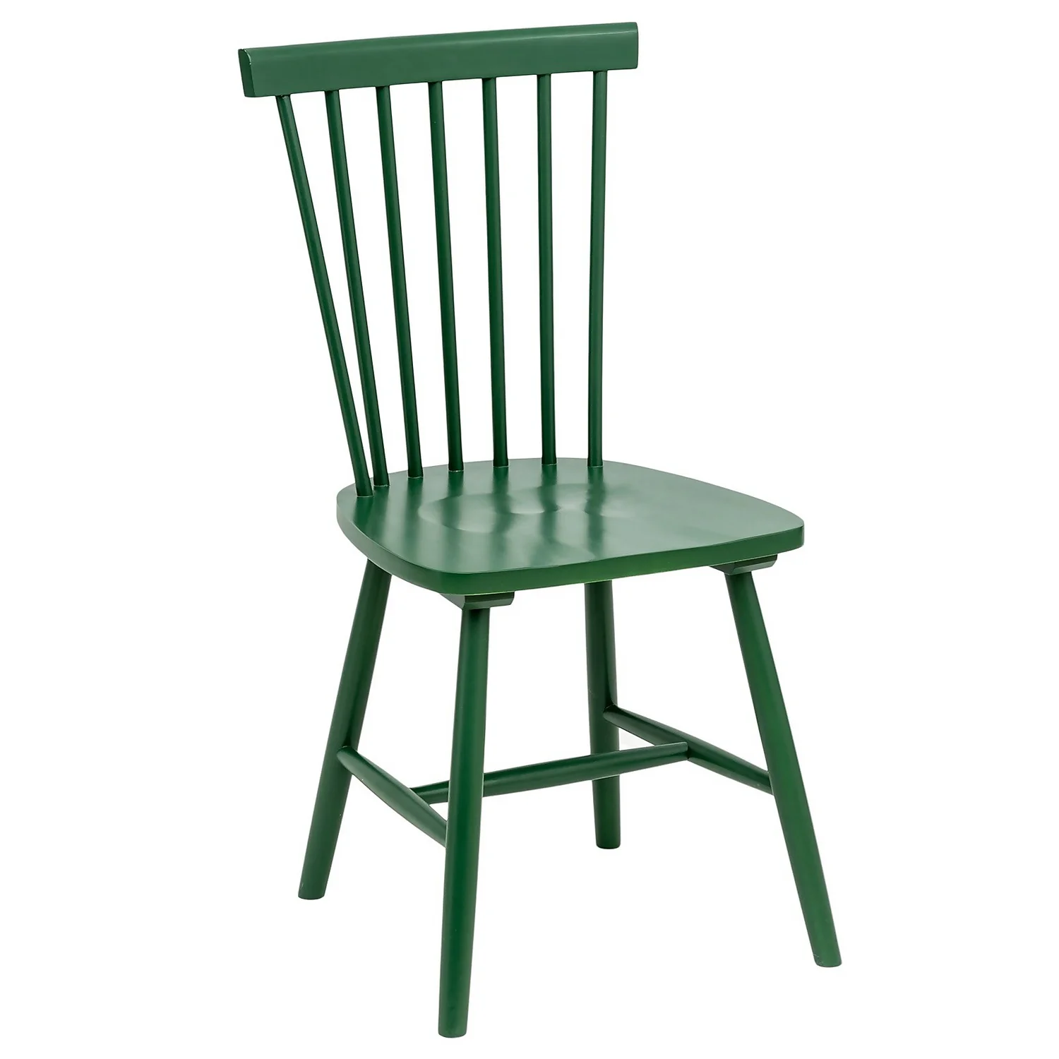 The Spindle Chair - Set Of 2 - Forest Green 5 The Spindle Chair - Set Of 2 - Forest Green - Image 3