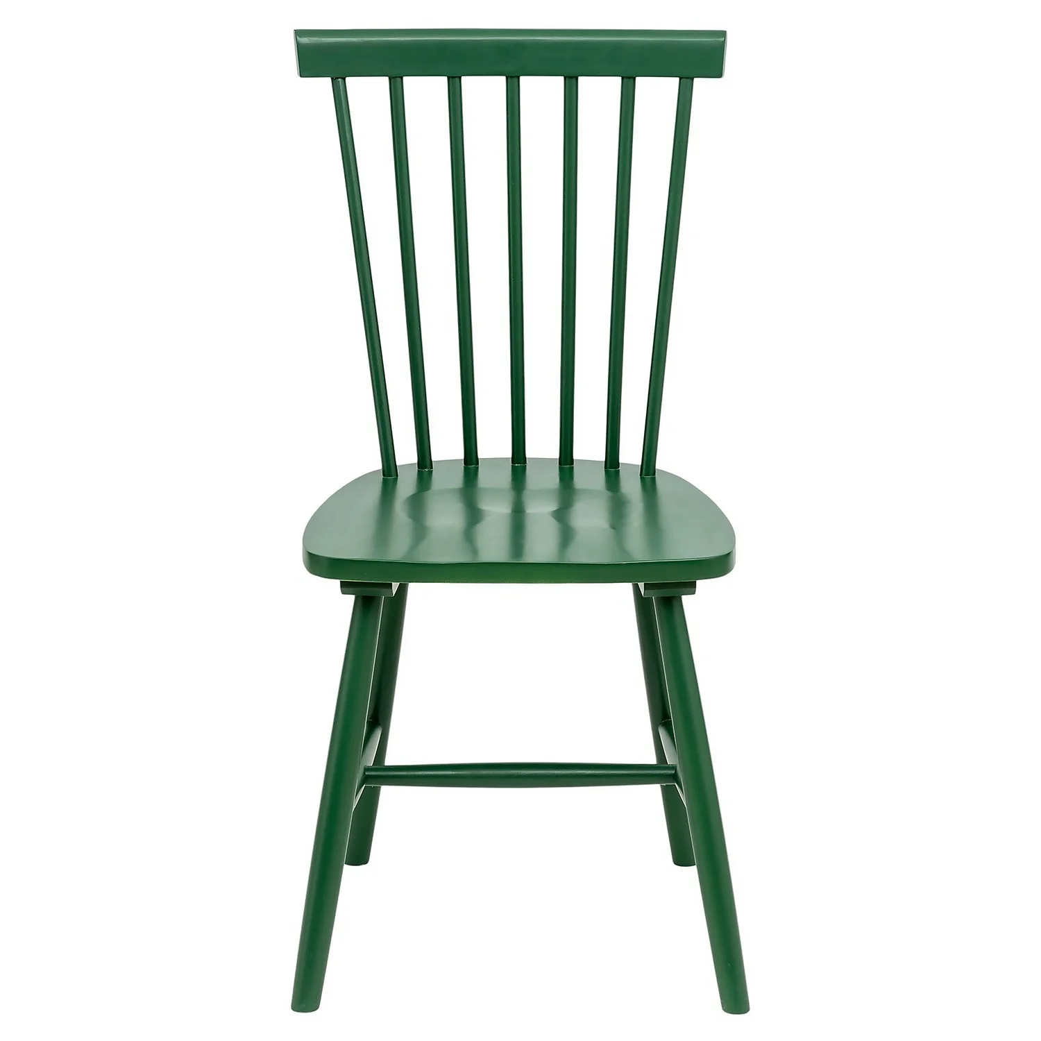 The Spindle Chair - Set Of 2 - Forest Green 6 The Spindle Chair - Set Of 2 - Forest Green - Image 4