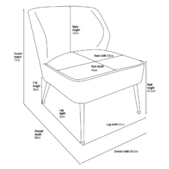 The Accent Chair - Cream -Furniture Haven Shop 13514414 9195014368838149