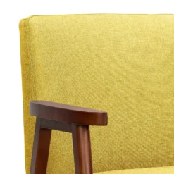 Alex Mid Century Armchair - Ochre -Furniture Haven Shop 13514419 9334963831694997