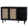 Kubu Rattan Sideboard - Black -Furniture Haven Shop 13633735 1554974679637040