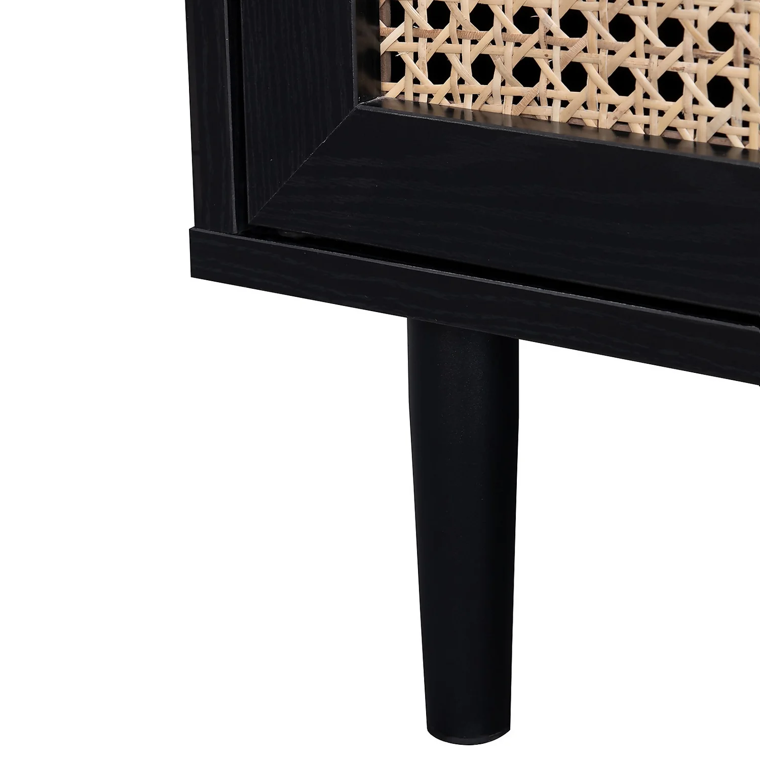 Kubu Rattan Sideboard - Black 9 Kubu Rattan Sideboard - Black - Image 7