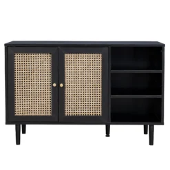 Kubu Rattan Sideboard - Black 14 Kubu Rattan Sideboard - Black -Furniture Haven Shop 13633735 2044974679747746
