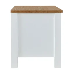 Ren 2 Drawer Bedside Table - White -Furniture Haven Shop 13633736 1524975192846764