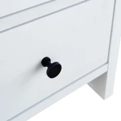 Ren 2 Drawer Bedside Table - White -Furniture Haven Shop 13633736 1794975193050701
