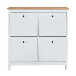 Ren Hallway Shoe Store - White -Furniture Haven Shop 13633743 6684975449435213