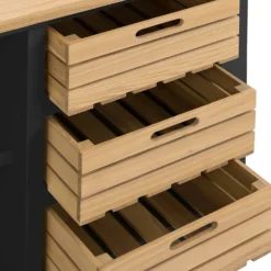 Ashstead Small Sideboard - Oak & Charcoal 16 Ashstead Small Sideboard - Oak & Charcoal -Furniture Haven Shop 13642198 1114953455761569