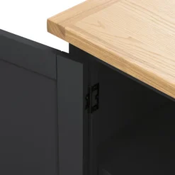 Ashstead Small Sideboard - Oak & Charcoal 17 Ashstead Small Sideboard - Oak & Charcoal -Furniture Haven Shop 13642198 1454953455829072