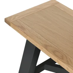 Ashstead Bench - Oak & Charcoal 17 Ashstead Bench - Oak & Charcoal -Furniture Haven Shop 13642207 1214953454781334