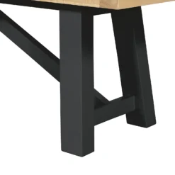 Ashstead Bench - Oak & Charcoal 19 Ashstead Bench - Oak & Charcoal -Furniture Haven Shop 13642207 5884953454897281