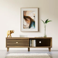 Erik Slatted Wide TV Unit -Furniture Haven Shop 13642843 8284967648401545
