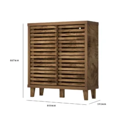 Erik Slatted Petite Sideboard -Furniture Haven Shop 13642846 6444967648296101
