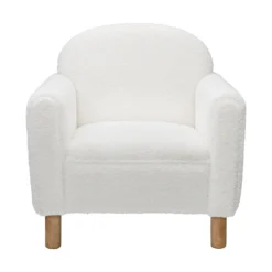 Barry Boucle Armchair - Cream -Furniture Haven Shop 13644170 7085003705256426