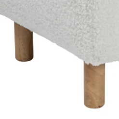 Barry Boucle Armchair - Cream -Furniture Haven Shop 13644170 9825003705432415