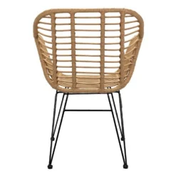 Ronnie Rattan Dining Chair - Set Of 2 -Furniture Haven Shop 13644186 1714997056827453