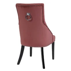 Annabelle Velvet Chairs - Set Of 2 - Rose -Furniture Haven Shop 13667707 1114964354991060