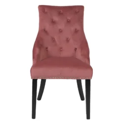 Annabelle Velvet Chairs - Set Of 2 - Rose -Furniture Haven Shop 13667707 2054964354927823