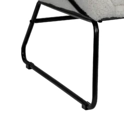 Evelyn Metal Frame Chair - Boucle -Furniture Haven Shop 13863937 1424978553847822