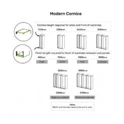 House Beautiful Cornice, Honest/Escape - Gloss White -Furniture Haven Shop 13864374 1885036606507412