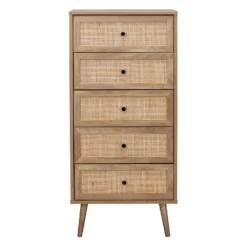 Kubu Rattan 5 Drawer Tallboy -Furniture Haven Shop 13951720 1565019090087819