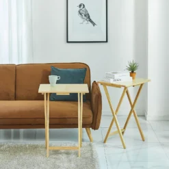 Wooden Folding Table - Natural -Furniture Haven Shop 13954127 1785012830652985