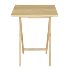 Wooden Folding Table - Natural -Furniture Haven Shop 13954127 8715012830696152