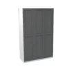 House Beautiful Realm Triple Wardrobe, White Carcass - Carbon Grey Shaker Doors (W) 1350mm X (H) 2196mm 2 House Beautiful Realm Triple Wardrobe, White Carcass - Carbon Grey Shaker Doors (W) 1350mm X (H) 2196mm -Furniture Haven Shop 13999844 1615011808887056