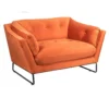 The Snuggler Button Chair - Burnt Orange -Furniture Haven Shop 14202653 1165045747564445