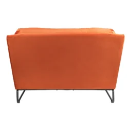 The Snuggler Button Chair - Burnt Orange -Furniture Haven Shop 14202653 1755045747671212