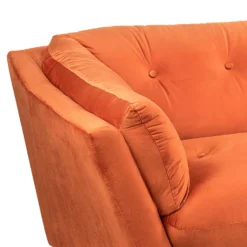 The Snuggler Button Chair - Burnt Orange -Furniture Haven Shop 14202653 2045045747718858