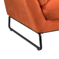 The Snuggler Button Chair - Burnt Orange -Furniture Haven Shop 14202653 7485045747835612